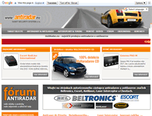 Tablet Screenshot of antiradar.eu